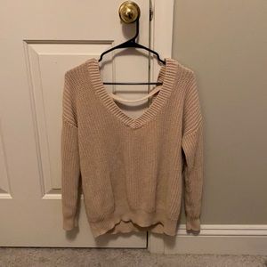 Nude sweater.
